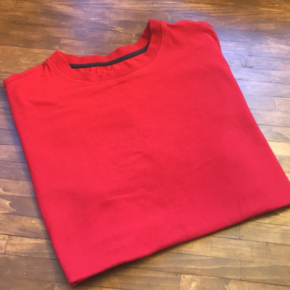 Red Adidas T-shirt